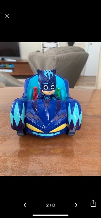 Pijamaskeliler (Pjmasks) Kedi cocuk arac