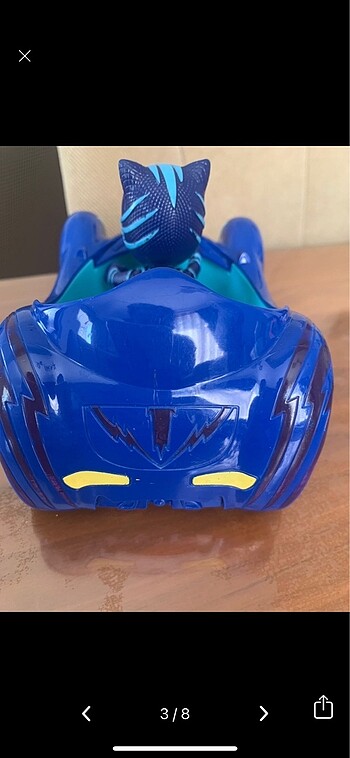Beden Pijamaskeliler (Pjmasks) Kedi cocuk arac