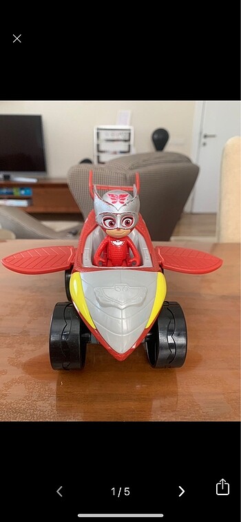 Pijamaskeliler (Pjmasks) Baykus Kiz Arac
