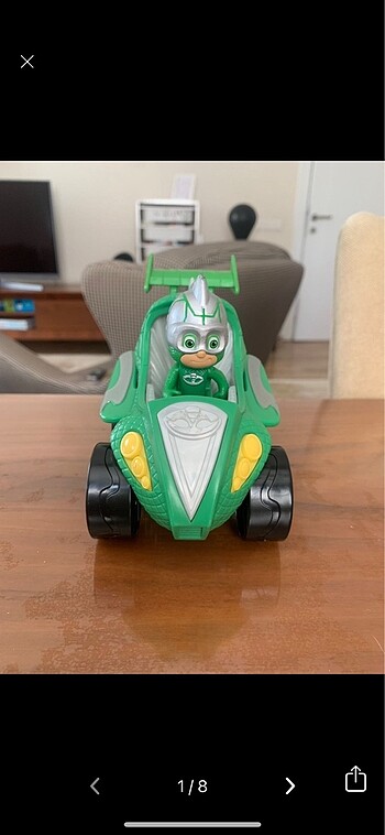 Pijamaskeliler (Pjmasks) Kertenkele Arac
