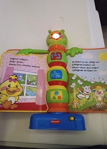 Fisher price eğitici kitap