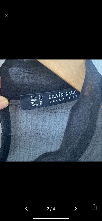 Dilvin Şık tül kollu crop