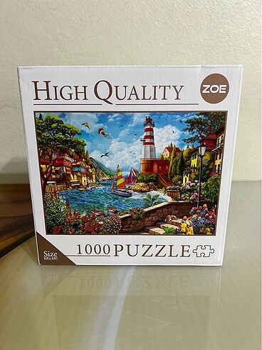 1000 parça puzzle yapboz