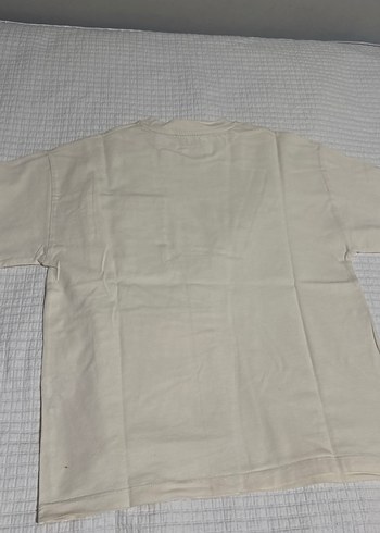 Zara Erkek pamuklu Kısa Kollu Beyaz Tişört 9/10 yaş - Görsel 6