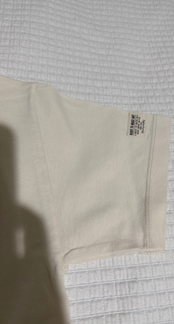 Zara Erkek pamuklu Kısa Kollu Beyaz Tişört 9/10 yaş - Görsel 3