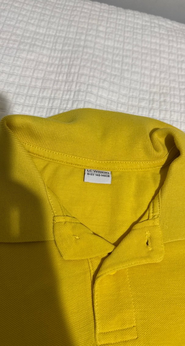 Waikiki Sarı Erkek Çocuk Polo Tişört 10/11 yaş - Görsel 2