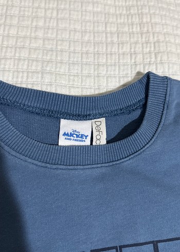 Defacto lisanslı Erkek Çocuk Mavi Baskılı Denim Tişört 11/12 yaş - Görsel 3