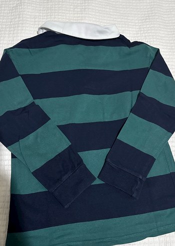 HM Erkek Çocuk Uzun Kollu Polo Yaka Triko Tişört - Görsel 5