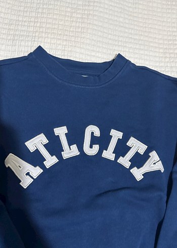 Zara erkek çocuk Lacivert Baskılı Sweatshirt 9-10 yaş - Görsel 2