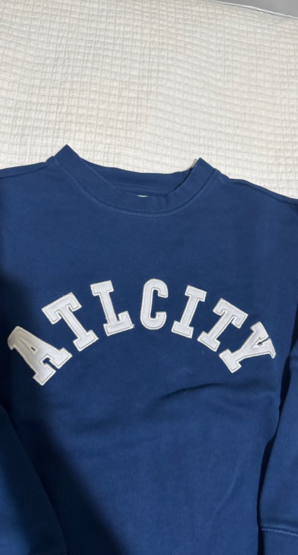 Zara erkek çocuk Lacivert Baskılı Sweatshirt 9-10 yaş - Görsel 2