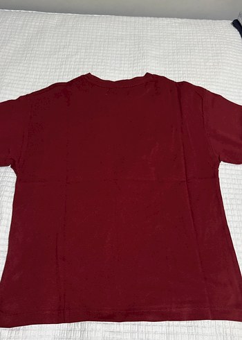 Zara bordo Baskılı Erkek Tişört 9/10 yaş - Görsel 4