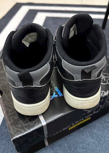 Skechers Remix Siyah Erkek Çocuk Spor Ayakkabı - Görsel 3