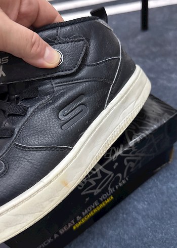 Skechers Remix Siyah Erkek Çocuk Spor Ayakkabı - Görsel 6