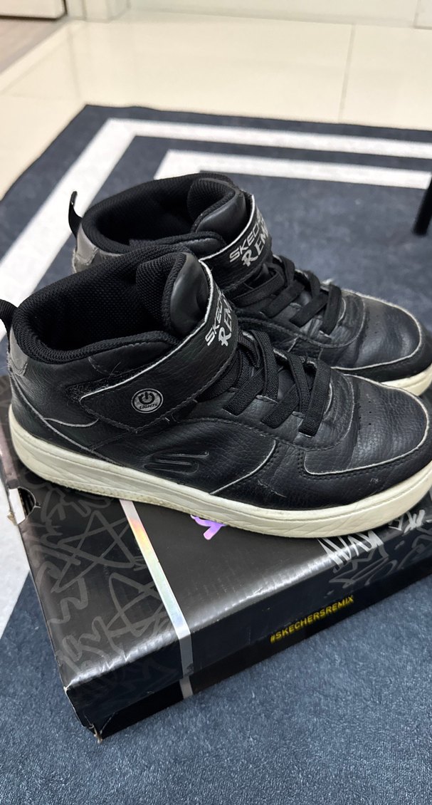 Skechers Remix Siyah Erkek Çocuk Spor Ayakkabı - Görsel 2