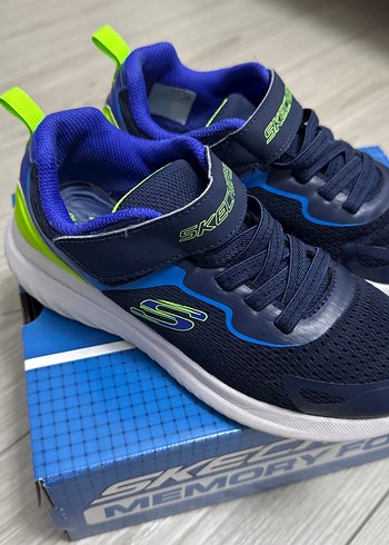 Skechers Erkek Çocuk Mavi Spor Ayakkabı - Görsel 5