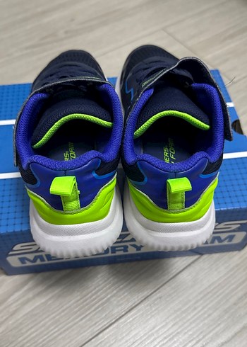 Skechers Erkek Çocuk Mavi Spor Ayakkabı - Görsel 3