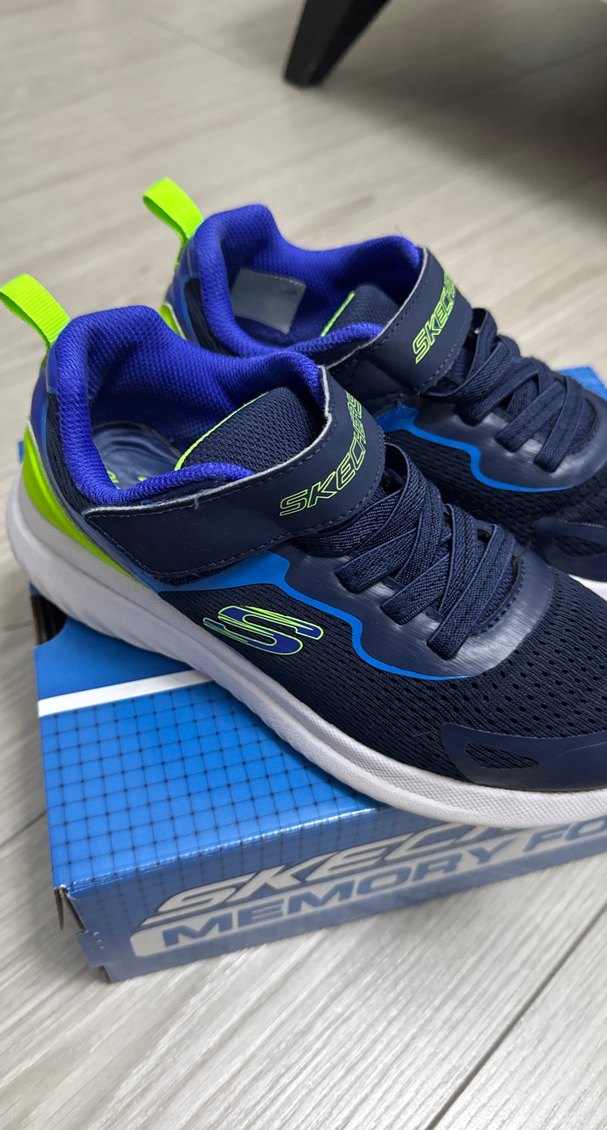 Skechers Erkek Çocuk Mavi Spor Ayakkabı - Görsel 5