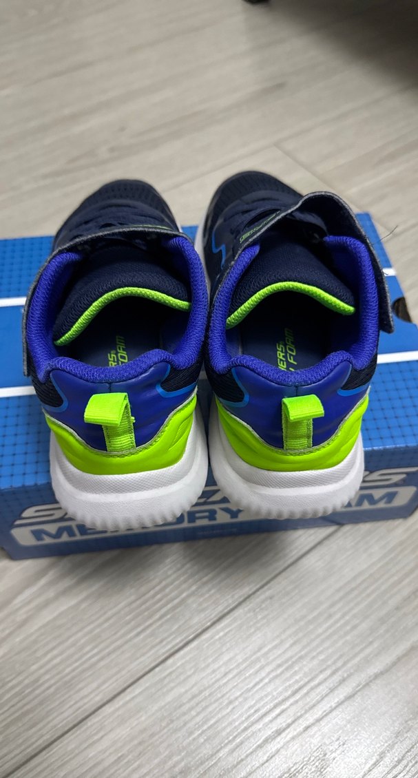 Skechers Erkek Çocuk Mavi Spor Ayakkabı - Görsel 3