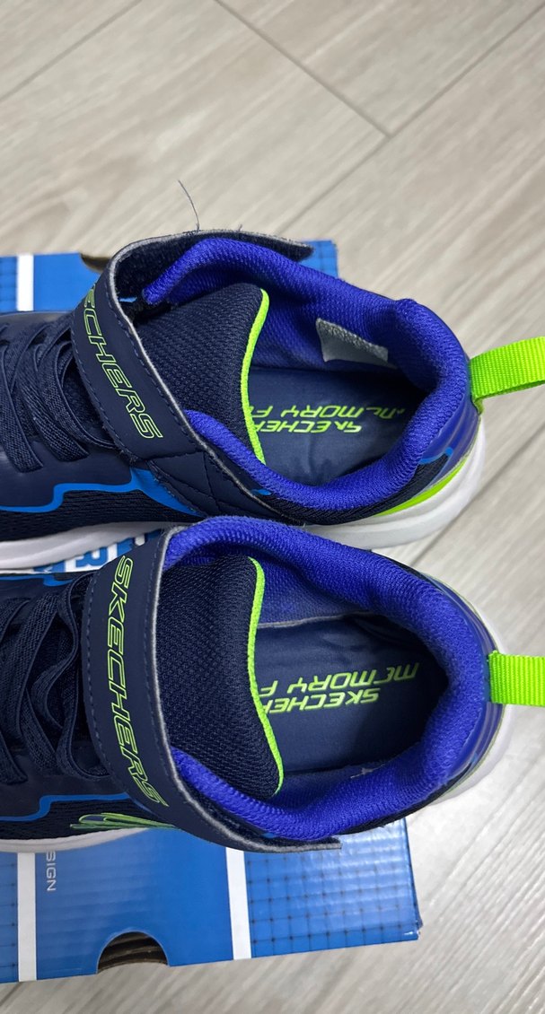 Skechers Erkek Çocuk Mavi Spor Ayakkabı - Görsel 2