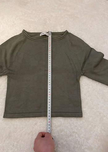 Yelil Keten Kadın Uzun Kollu Kazak - Görsel 4