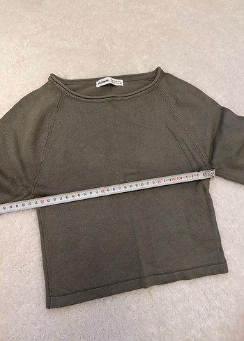 Yelil Keten Kadın Uzun Kollu Kazak - Görsel 5