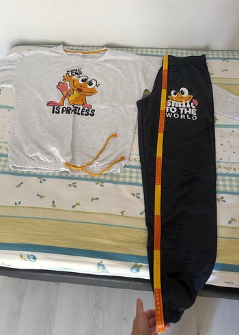 Diğer Uzun kollu pijama takımı