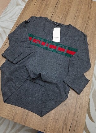 Gucci gucci bisiklet yaka triko kazak