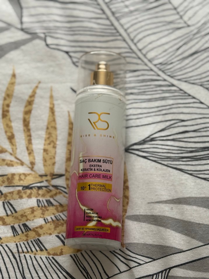 Rise and shine saç keratin bakım sütü - Görsel 3