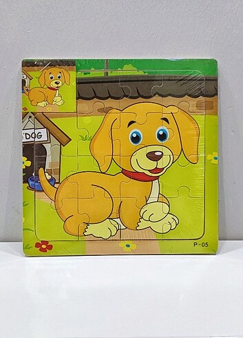 Beden Renk Ahşap Yapboz Puzzle