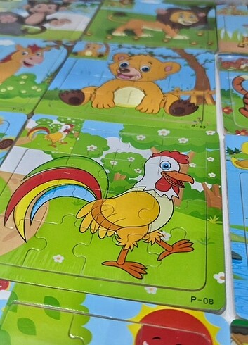 Ahşap Yapboz Puzzle 