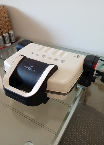 Karaca Beyaz Gri Tost Makinesi - Görsel 2