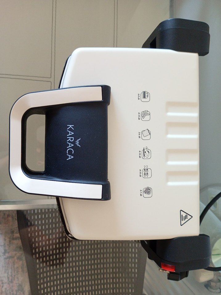 Karaca Beyaz Gri Tost Makinesi - Görsel 3