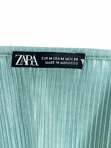 m Beden yeşil Renk Zara Bluz %70 İndirimli.