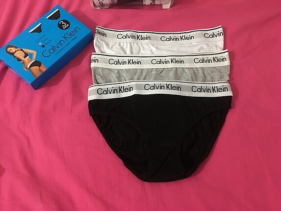 Calvin Klein Calvin klein külot siyah beyaz gri