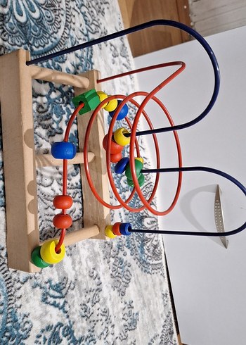 Renkli Ahşap Eğitici Oyuncak