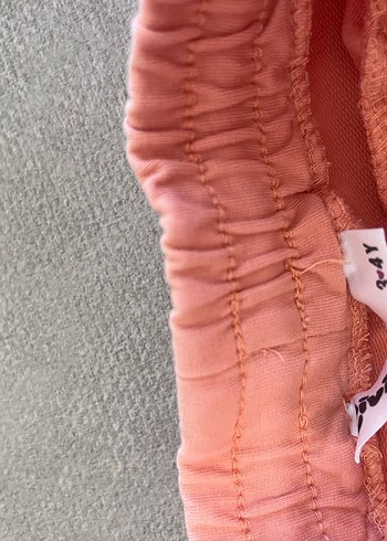 Kızlar için Renkli Bağcıklı Rahat Şortlar - Görsel 6