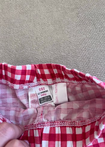 Kızlar için Renkli Bağcıklı Rahat Şortlar - Görsel 8