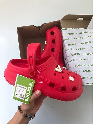 38 Beden Crocs Bayan Terlik