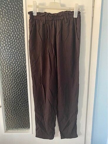 H&M yeni etiketli kahverengi pantalon