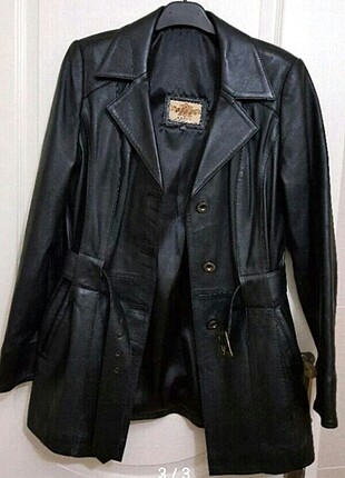 aaz kullanilmis deri ceket - Görsel 2