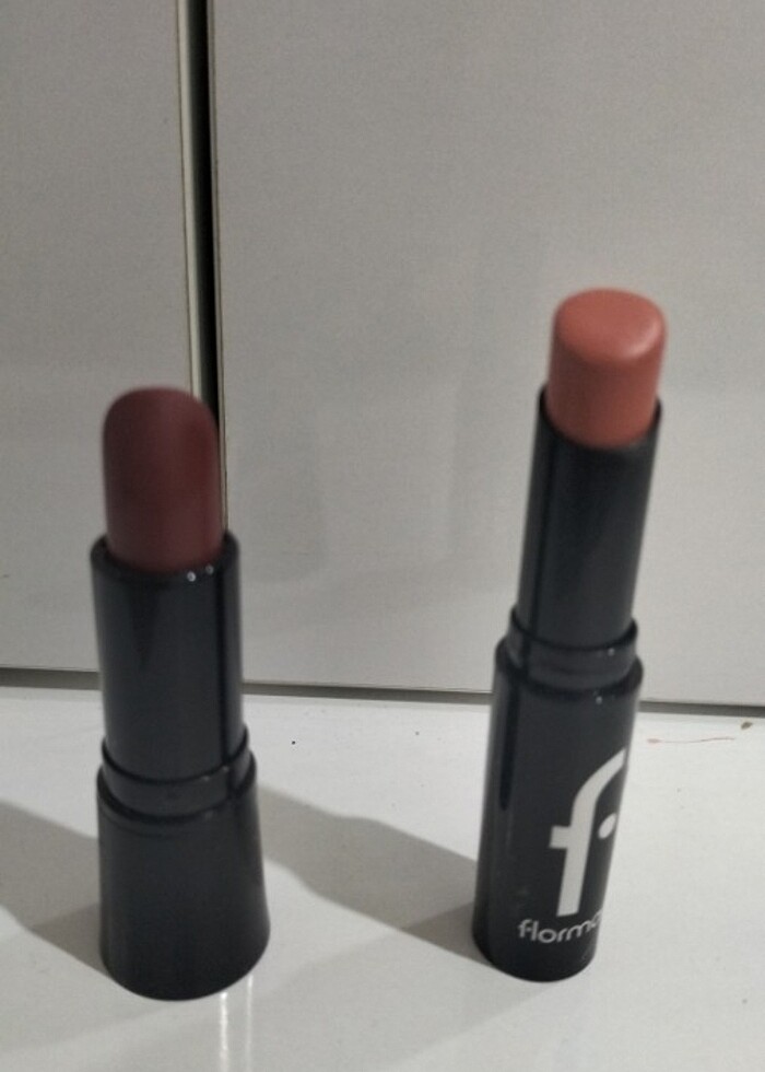 Flormar ruj iki adet sadece denetim  - Görsel 2