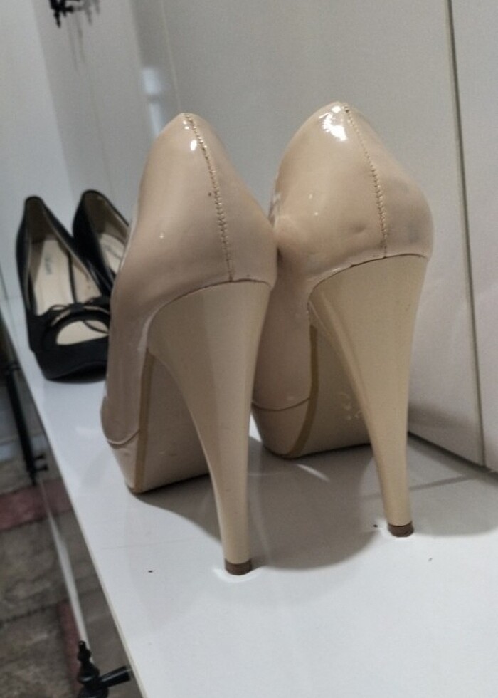 Abiye ayakkabı bir kez giydim yeni - Görsel 4