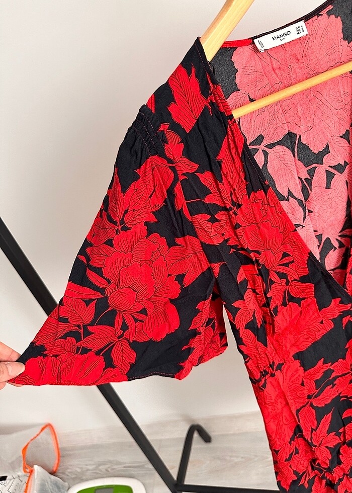 Mango anvelop elbise - Görsel 4