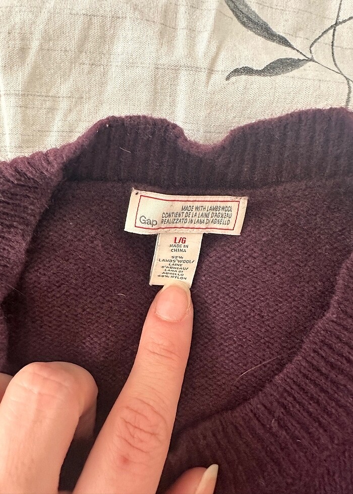 0 yün kazak - Görsel 3