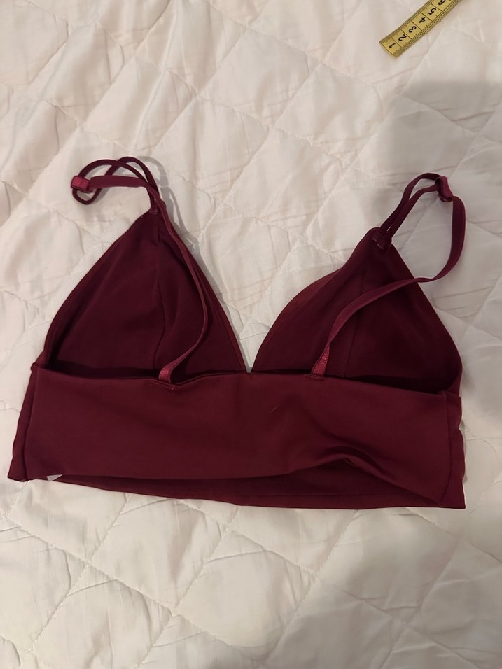 Bordo büstiyer - Görsel 2