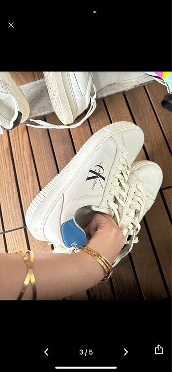42 Beden Orjinal calvin klein spor ayakkabisi