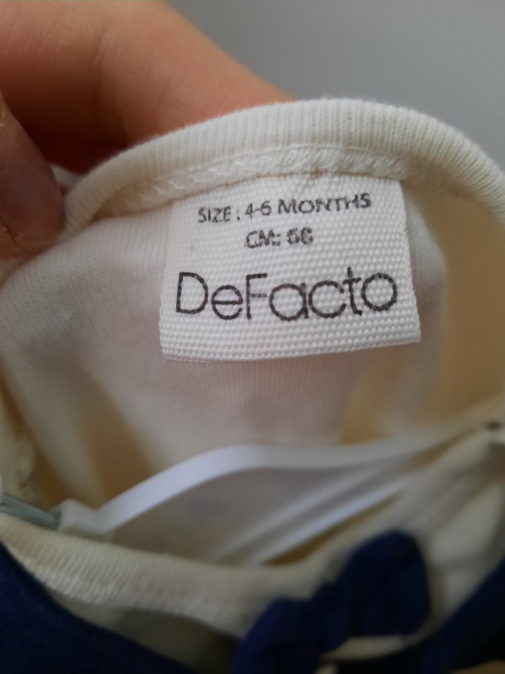 Mavi Yelekli Pamuklu Bebek Erkek Takımı - Görsel 3