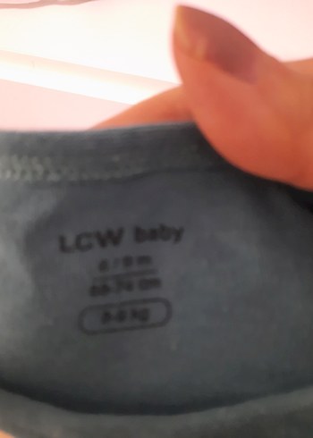 Mavi  ve beyaz renkli Bebek Uzun Kollu  2 Body - Görsel 3