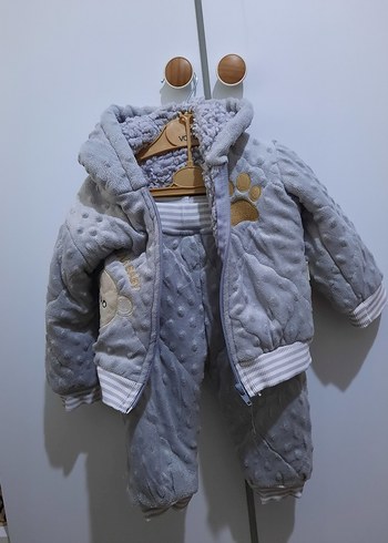 Gri  Bebek 2 li Takım - Görsel 4