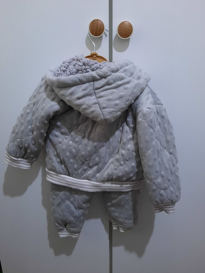 Gri  Bebek 2 li Takım - Görsel 3